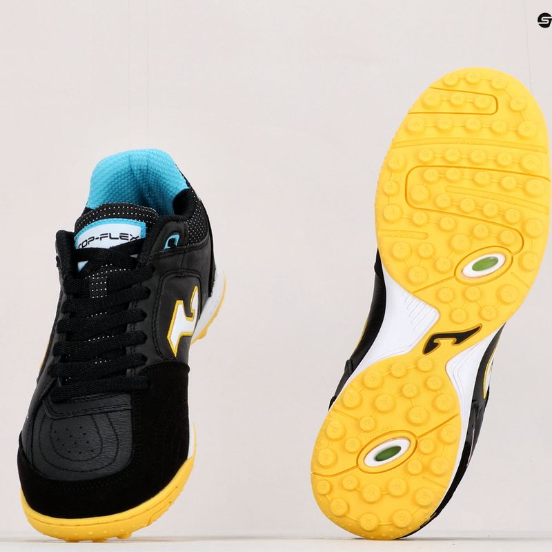 Футбольні бутси чоловічі Joma Top Flex TF чорні TOPS2301TF 12
