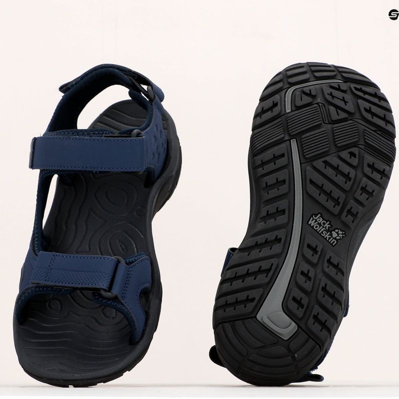 Сандалі трекінгові чоловічі Jack Wolfskin Lakewood Cruise сині 4019011 18