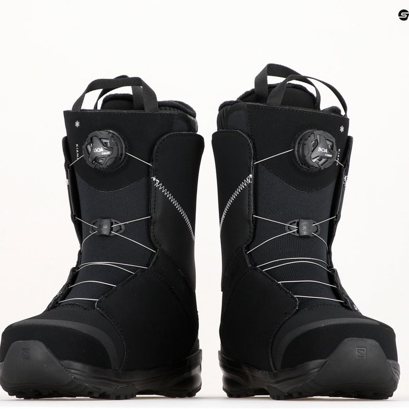 Черевики для сноуборду жіночі Salomon Kiana Dual Boa чорні L41429100 17