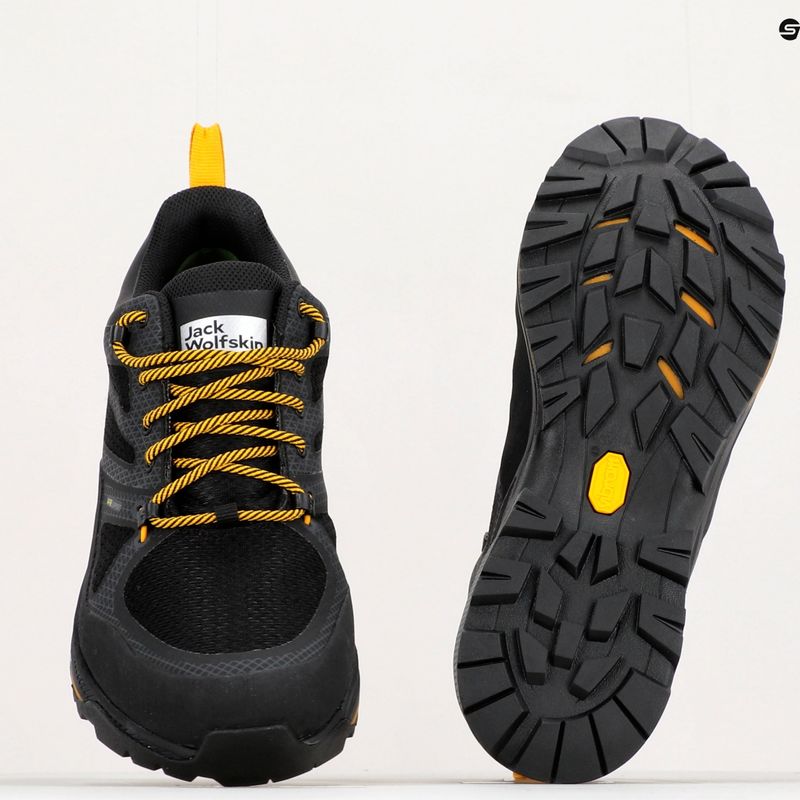 Взуття трекінгове чоловіче Jack Wolfskin Force Striker Texapore Low чорне 4038843 12