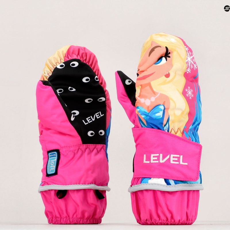 Рукавиці для сноубороду дитячі Level Animal Mitt золоті 4174 7