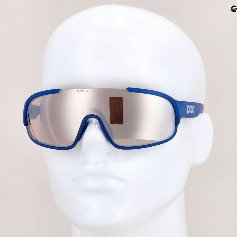 Окуляри велосипедні POC Crave opal blue translucent/clarity trail silver 9