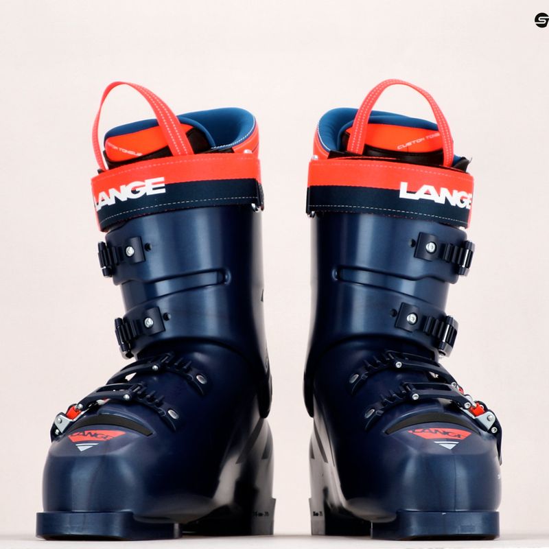 Черевики лижні Lange RS 110 LV сині LBL1110-255 16
