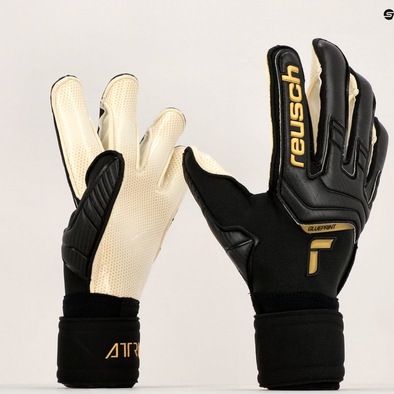 Рукавиці воротарські Reusch Attrakt Gold X GluePrint чорні 5270975 8