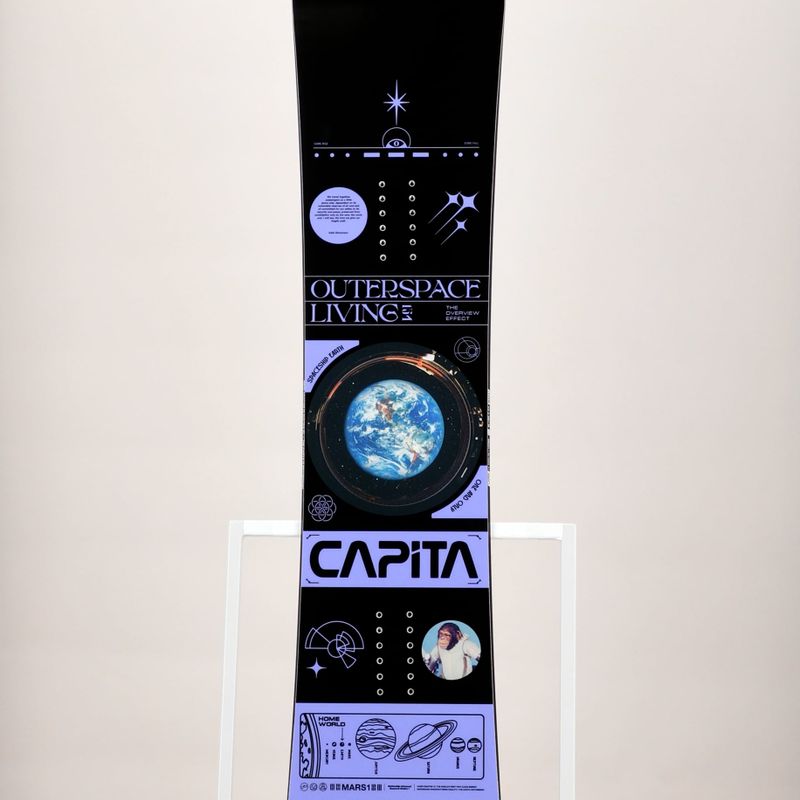 Сноуборд чоловічий CAPiTA Outerspace Living фіолетовий 1221109 9
