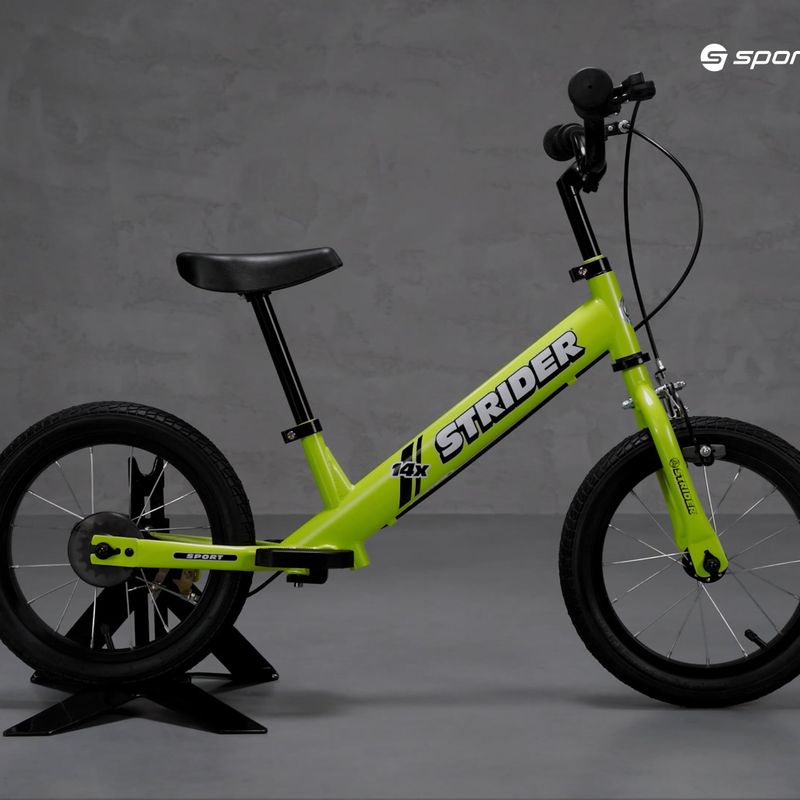 Біговел Strider 14x Sport зелений SK-SB1-IN-GN 7