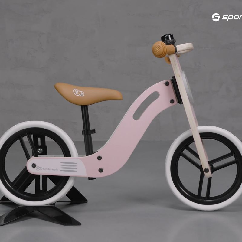 Велосипед біговий Kinderkraft Uniq світло-рожевий KKRUNIQPNK0000 7