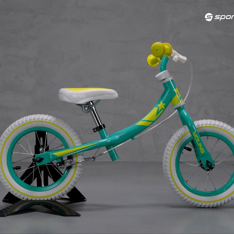 Велосипед біговий Milly Mally Young зелений 2805 8