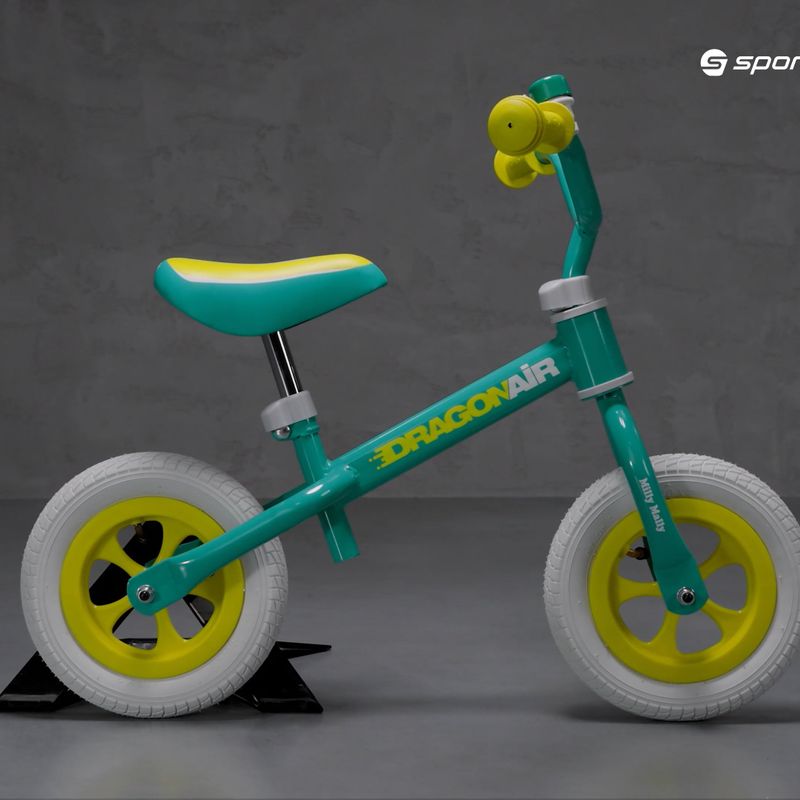 Велосипед біговий Milly Mally Dragon Air зелений 2809 7