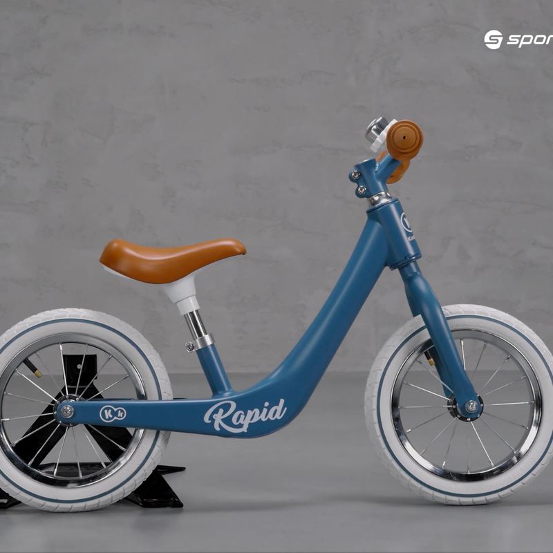 Велосипед біговий Kinderkraft Rapid синій KKRRAPIBLU0000 7