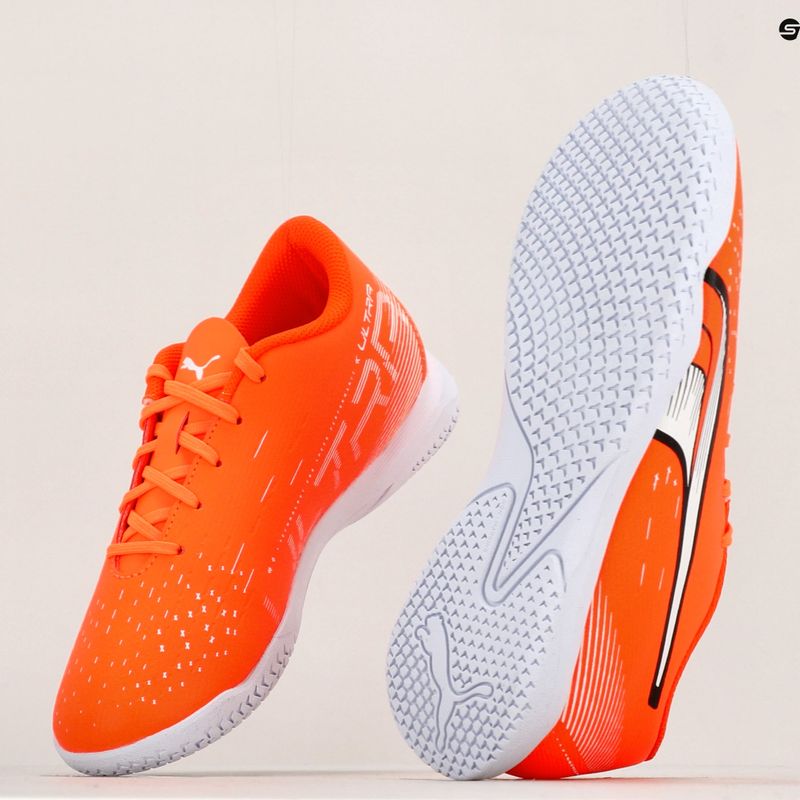 Футбольні бутси дитячі PUMA Ultra Play IT помаранчеві 107237 01 11