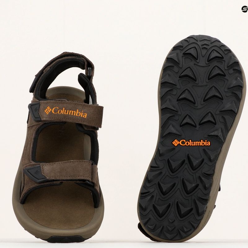 Трекінгові сандалі чоловічі Columbia Trailstorm Hiker 3 Strap cordovan/gold amber 20