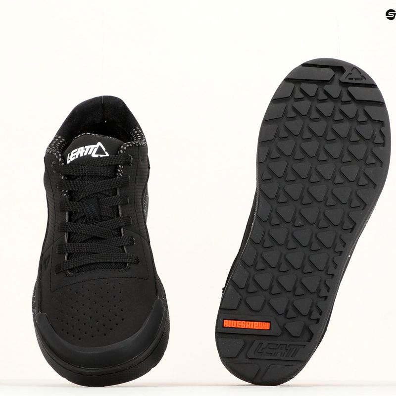 Кросівки велосипедні на платформі чоловічі Leatt 2.0 Flat black 15