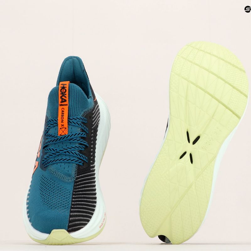 Кросівки для бігу чоловічі HOKA Carbon X 3 блакитні 1123192-BCBLC 12