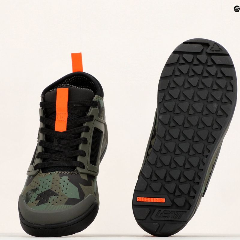 Кросівки велосипедні на платформі чоловічі Leatt 3.0 Flat camo 16