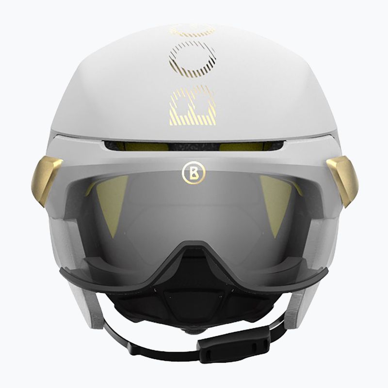 Шолом лижний BOGNER St.Moritz MIPS mono matt white gold 2