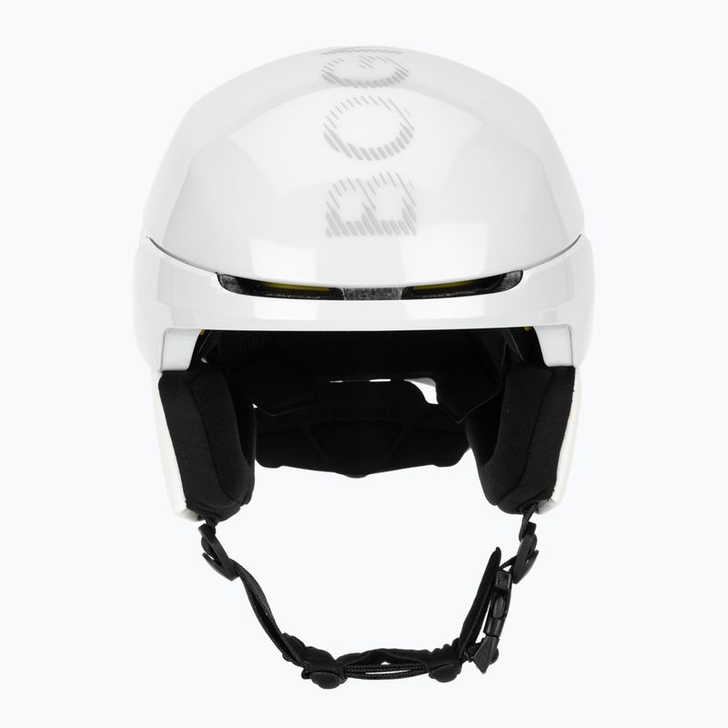 Шолом лижний BOGNER Cortina MIPS mono white metallic 2