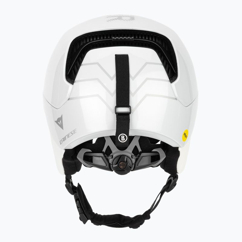 Шолом лижний BOGNER Cortina MIPS mono white metallic 4
