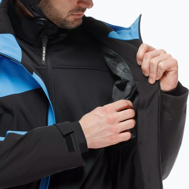 Куртка гірськолижна чоловіча Dainese Avera Dermizax EV Core Ready blue/stretch limo 5