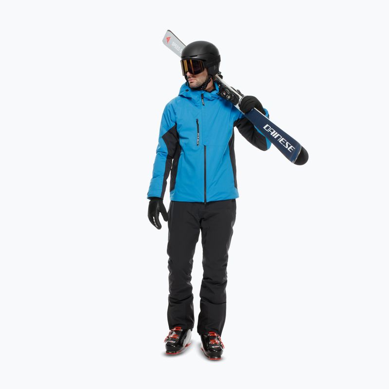 Куртка гірськолижна чоловіча Dainese Etra Aerosense Dry Core Ready blue/stretch limo 2