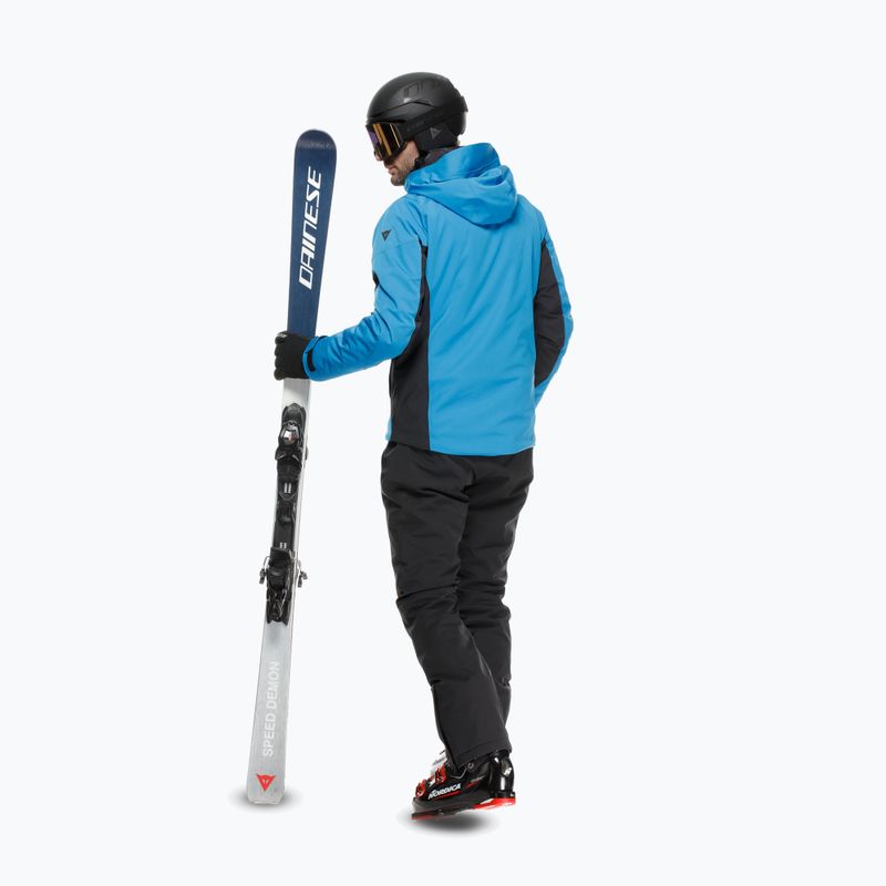 Куртка гірськолижна чоловіча Dainese Etra Aerosense Dry Core Ready blue/stretch limo 4