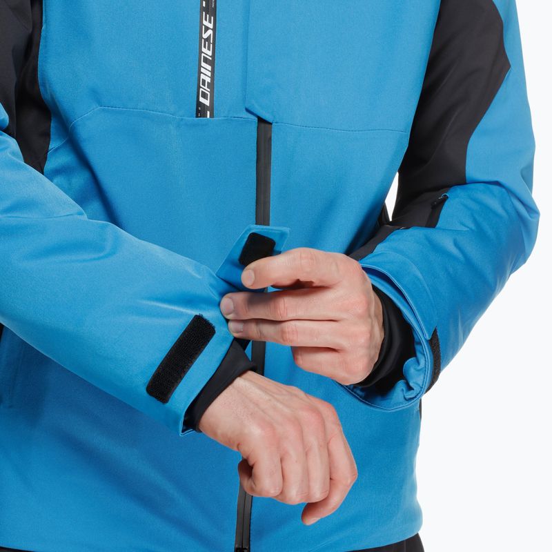 Куртка гірськолижна чоловіча Dainese Etra Aerosense Dry Core Ready blue/stretch limo 8