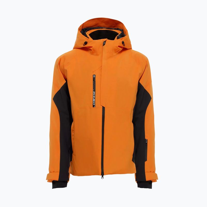 Куртка гірськолижна чоловіча Dainese Etra Aerosense Dry Core Ready oriole orange/stretch limo 9
