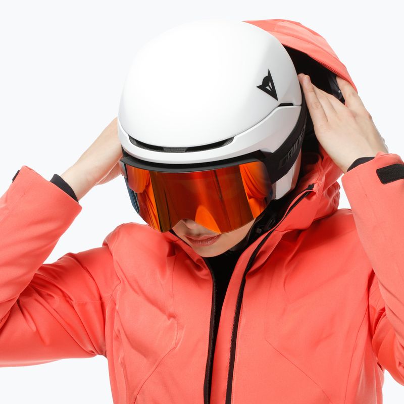 Куртка гірськолижна жіноча Dainese Zives Aerosense Dry coral 6