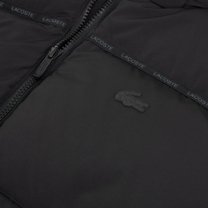 Куртка зимова Lacoste BH2608 Hooded black 3