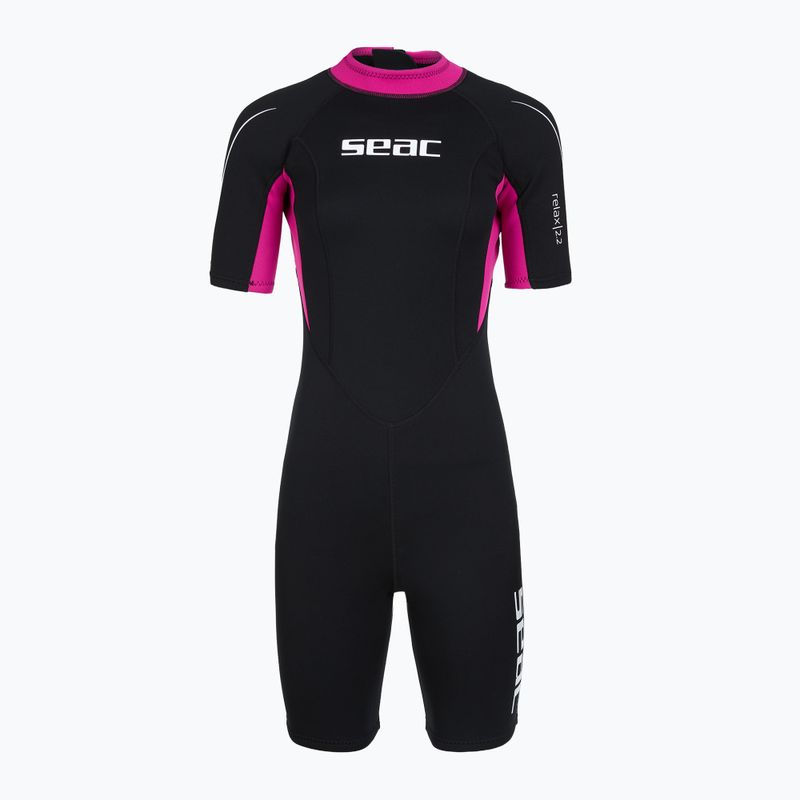 Гідрокостюм жіночий SEAC Shorts Relax 2.2 mm black/pink 2