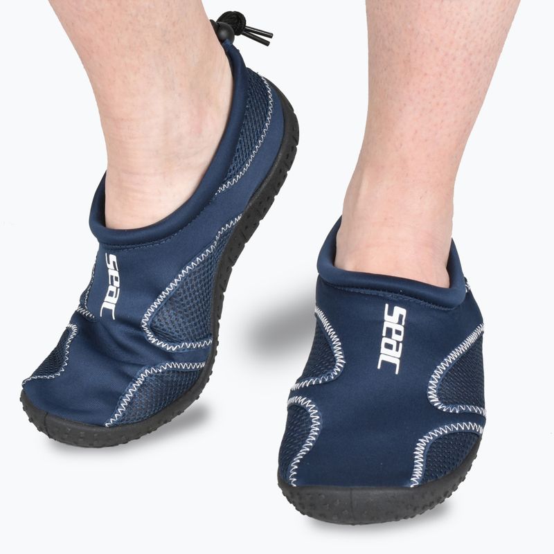 Аквашузи SEAC Sand white/blue 10