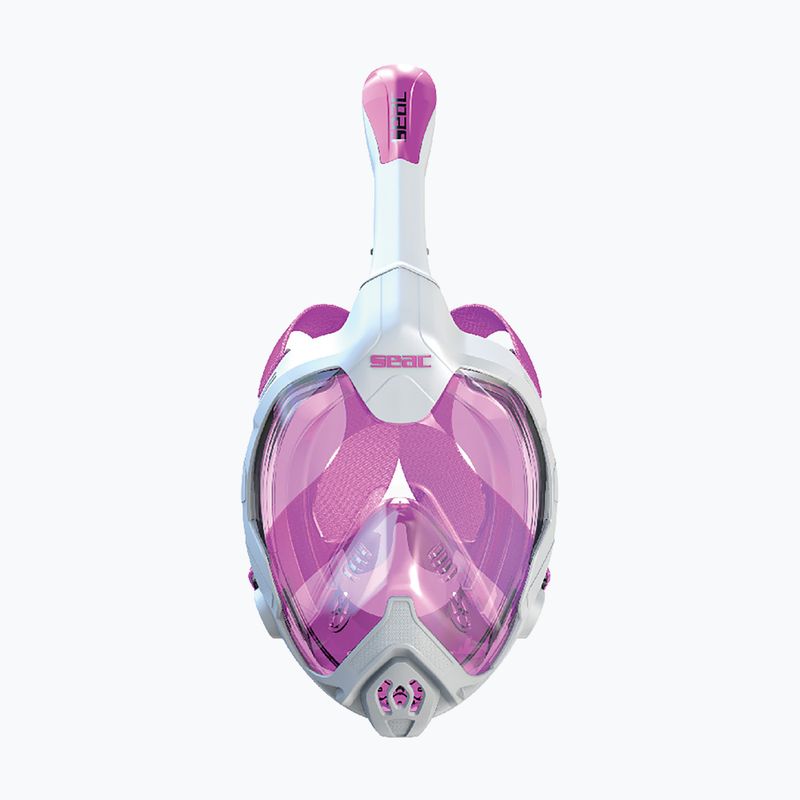 Маска повнолицьова дитяча SEAC Magica White/Pink 2