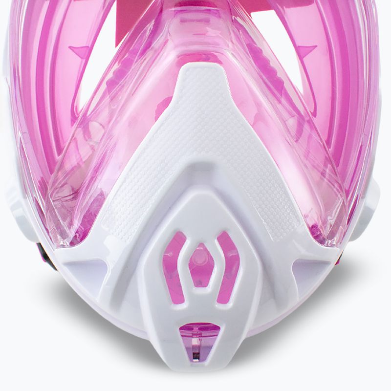 Маска повнолицьова дитяча SEAC Magica White/Pink 6