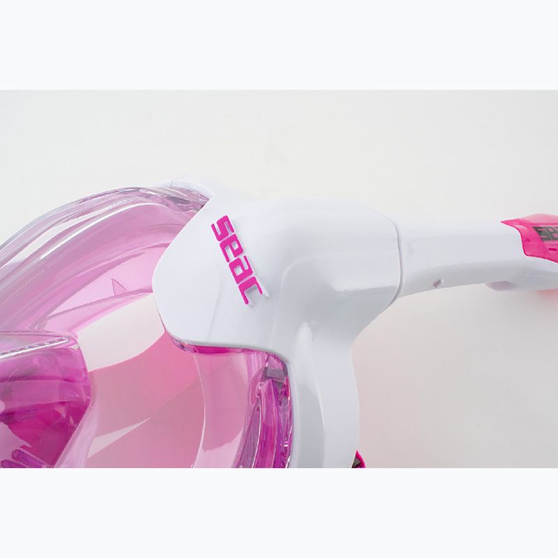 Маска повнолицьова дитяча SEAC Magica White/Pink 8