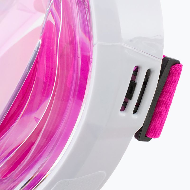 Маска повнолицьова дитяча SEAC Magica White/Pink 10