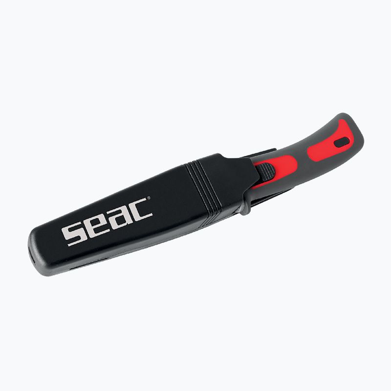 Ніж для дайвінгу SEAC Bat red 2