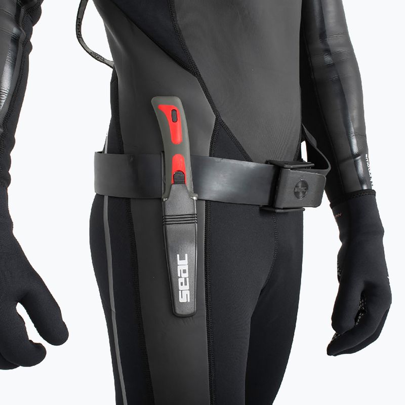 Ніж для дайвінгу SEAC Bat red 3