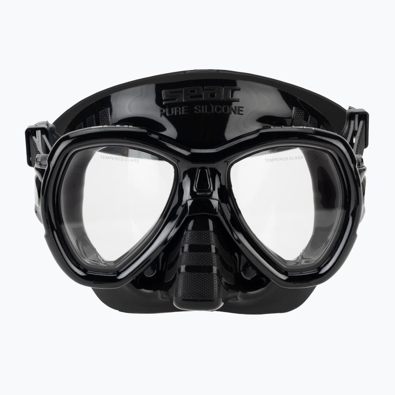 Набір для снорклінгу SEAC Elba black 2