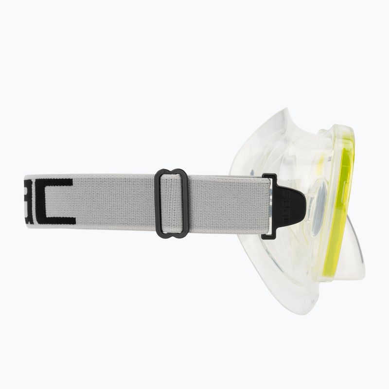 Маска для снорклінгу Seac Natua yellow 3
