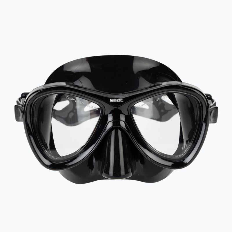 Набір для снорклінгу SEAC Bis Capri Top black 2