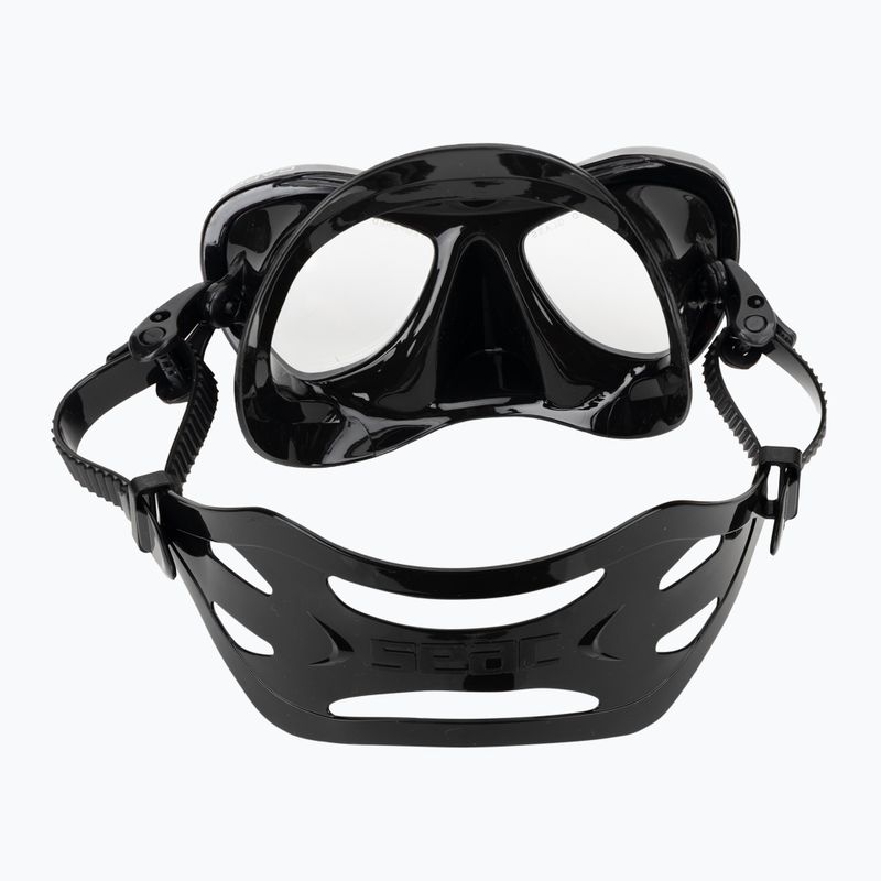 Набір для снорклінгу SEAC Bis Capri Top black 4