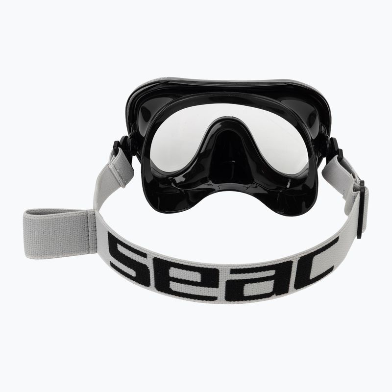 Маска для снорклінгу Seac Natua black 4