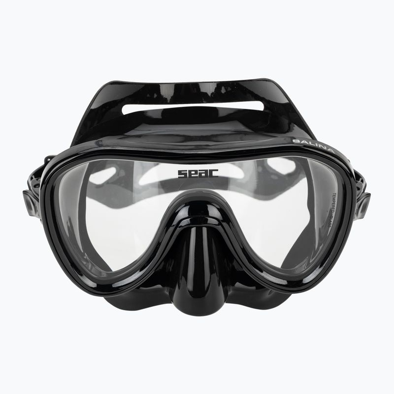 Набір для снорклінгу SEAC Salina Top black 2
