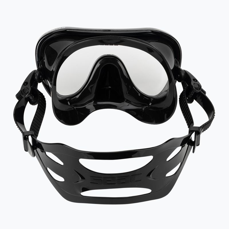 Набір для снорклінгу SEAC Salina Top black 4