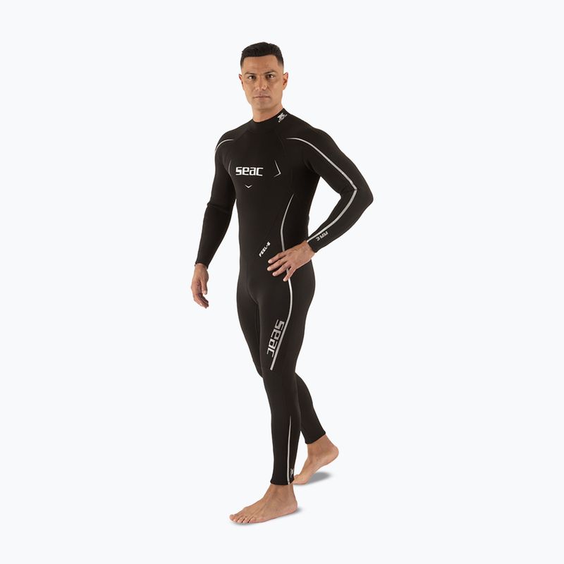 Гідрокостюм для дайвінгу чоловічий SEAC Feel-S 3 mm black 3
