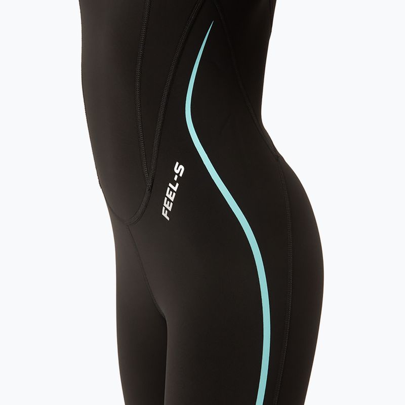 Гідрокостюм для дайвінгу жіночий SEAC Feel-S 3 mm black/light blue 7