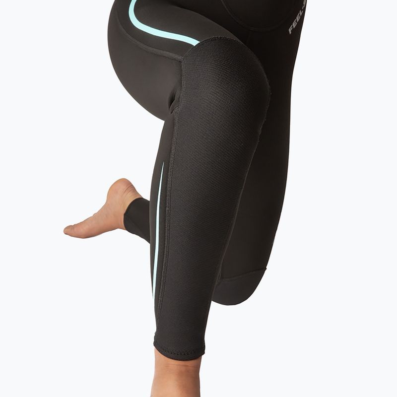 Гідрокостюм для дайвінгу жіночий SEAC Feel-S 3 mm black/light blue 9