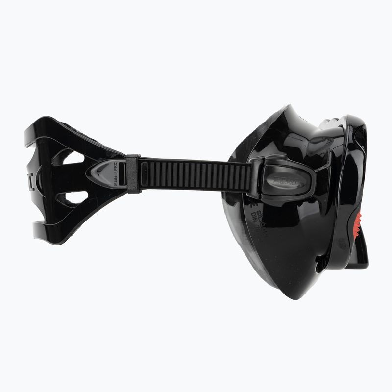 Маска для снорклінгу Seac Boss black/red 3