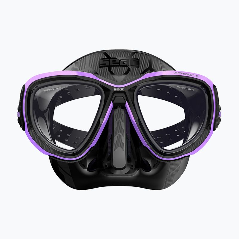 Маска для підводного плавання SEAC Afrodite lilac 3
