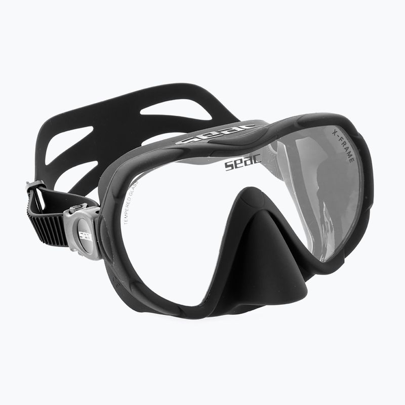 Маска для підводного плавання SEAC X-Frame black 2